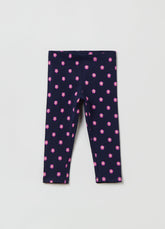 Ovs Jersey Joggers With Ditsy Floral Print